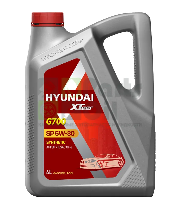 Моторное масло Hyundai XTeer Gasoline G700 5W-30 синтетическое 4 л